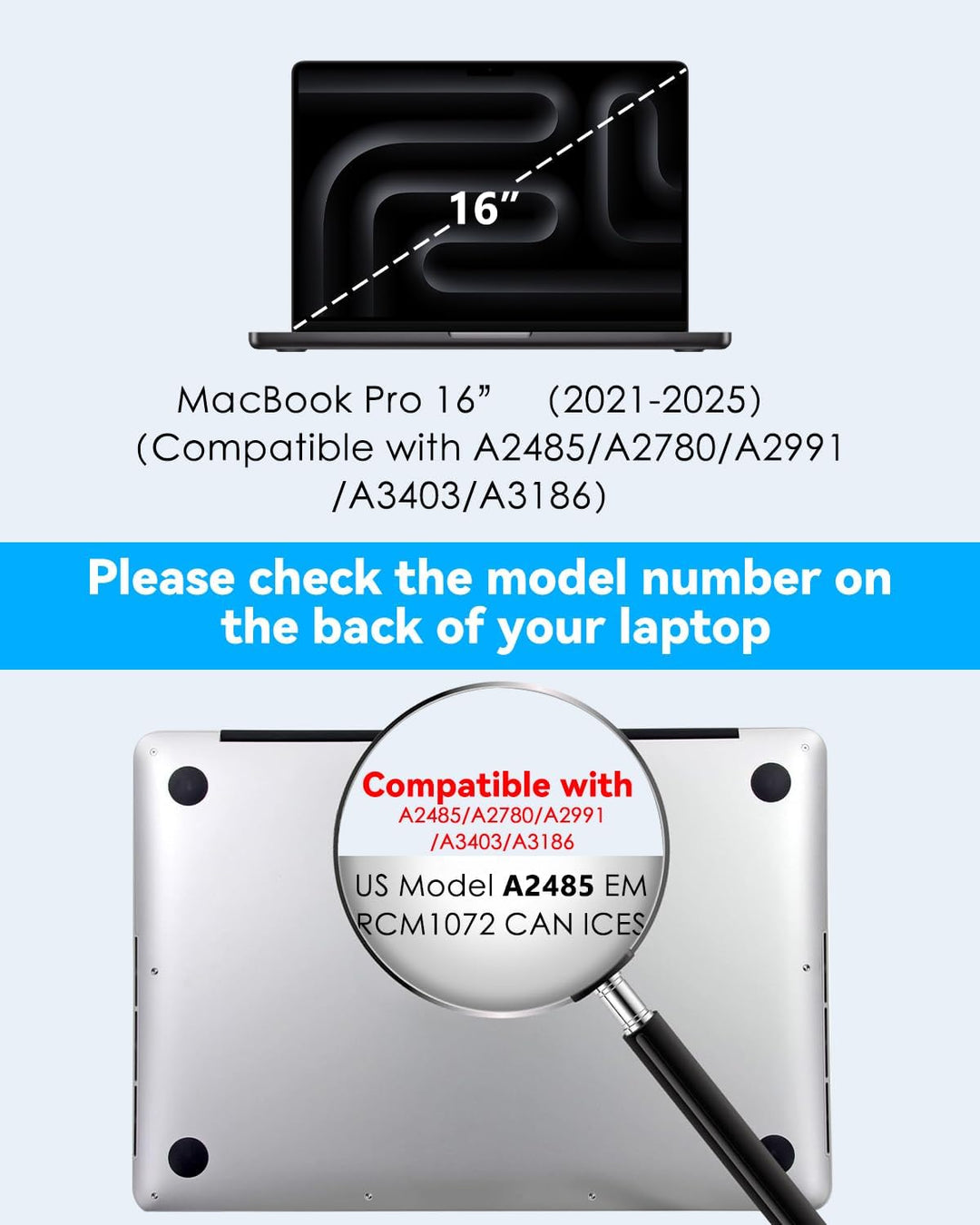 CloudValley Magnetischer Blickschutzfilter für MacBook Pro 16/16.2 Zoll (2021-2025, M1/M2/M3/M4 Chip
