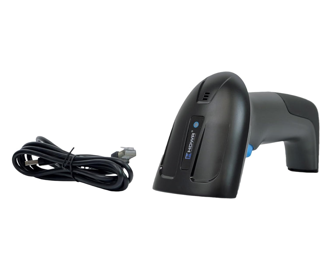 Professioneller Barcode Scanner für 1D/2D QR Code, automatischer drahtloser Codeleser, Kabelgebundes