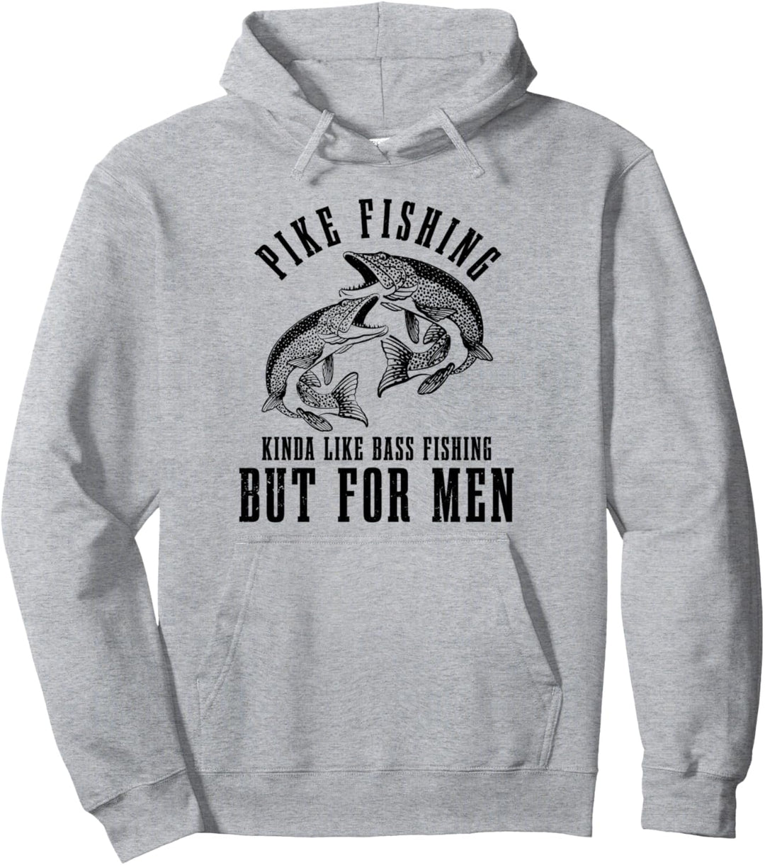 Hecht Angeln Lustig Angler Pullover Hoodie