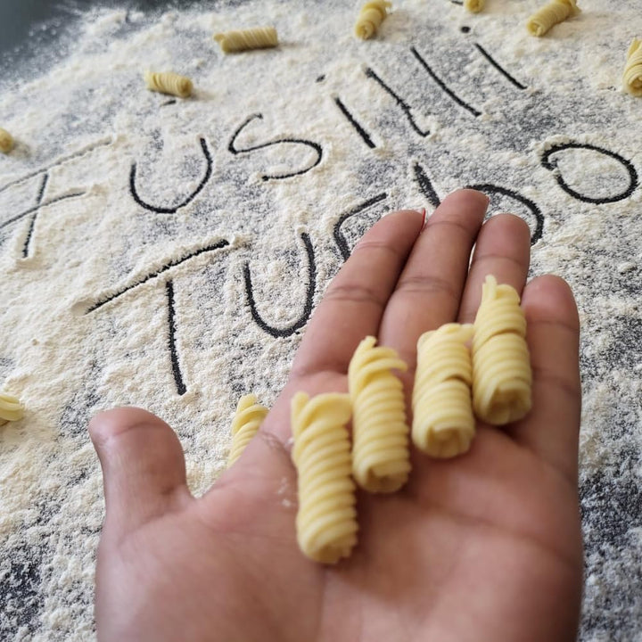 MY PASTA – Fusilli Turbo – Nudelmaschinen-Scheibenmatrizen | Advance Pasta-Scheibenmatrize für hausg