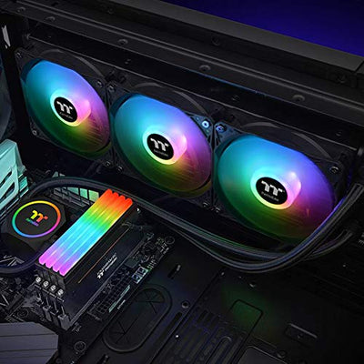 Thermaltake Floe RC 360 Memory & CPU AIO Liquid Cooler | PC-Wasserkühlung | CPU-Kühler | Leise-Kühlu