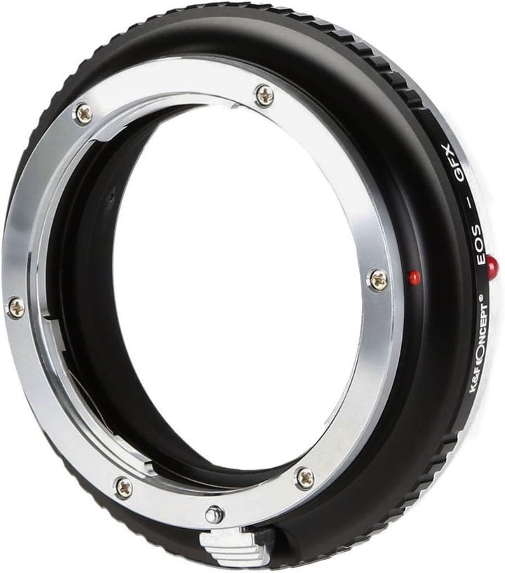 K&F Concept EOS - GFX Objektivadapter, Objektiv Adapterring für Canon EOS EF Objektiv auf Fujifilm F