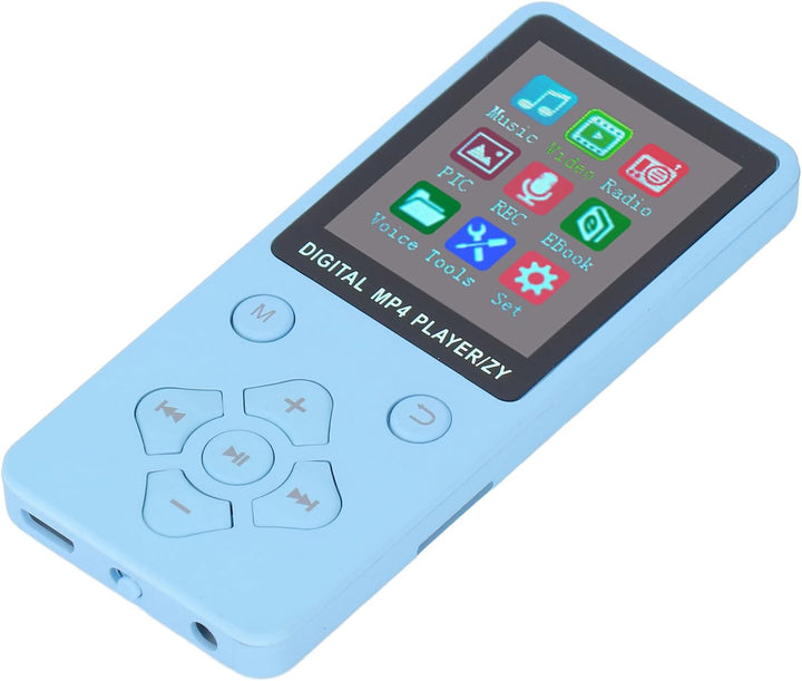 MP3-Player mit Bluetooth, HiFi-Sound, 1,8-Zoll-Bildschirm, Tragbarer Musik-Player, Digitaler Audio-P