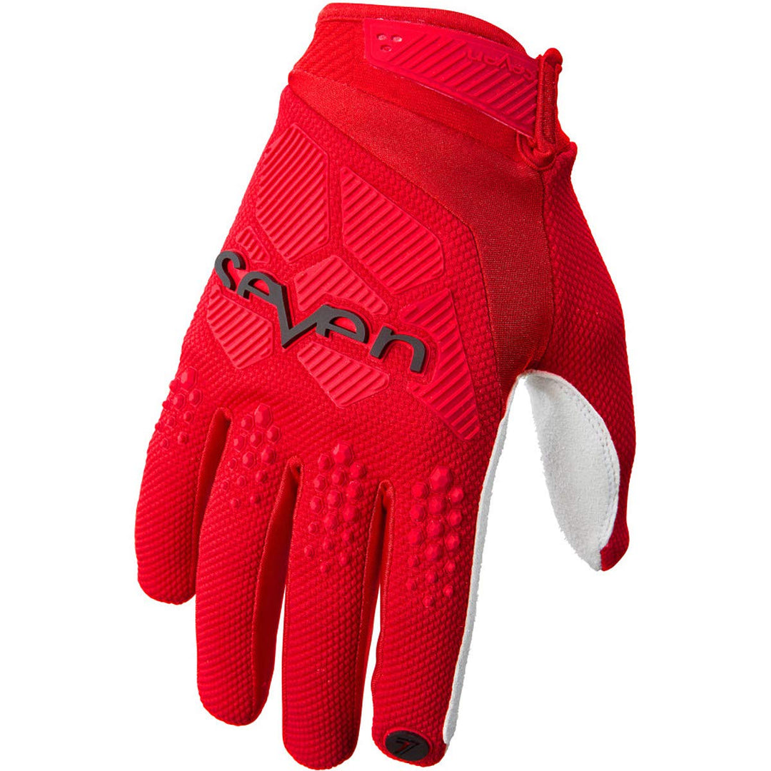 Seven Mx Mx Handschuhe 2018 Rival Rot (Small , Rot), S