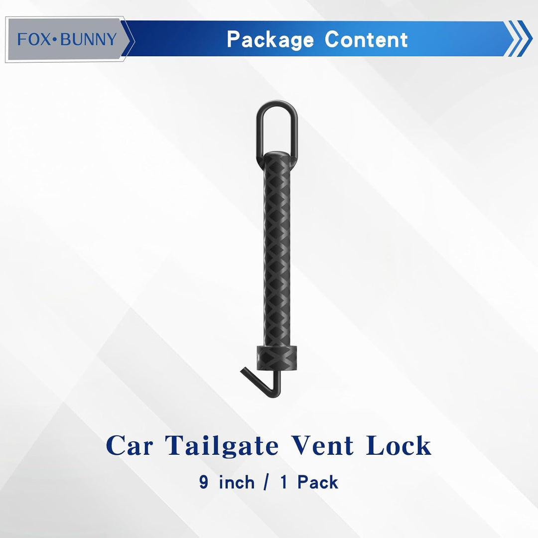 Heckklappenaufsteller – Pet Ventilation Car Door Lock – Latch Hook Dog Guard for Car Boot/Trunk Lid