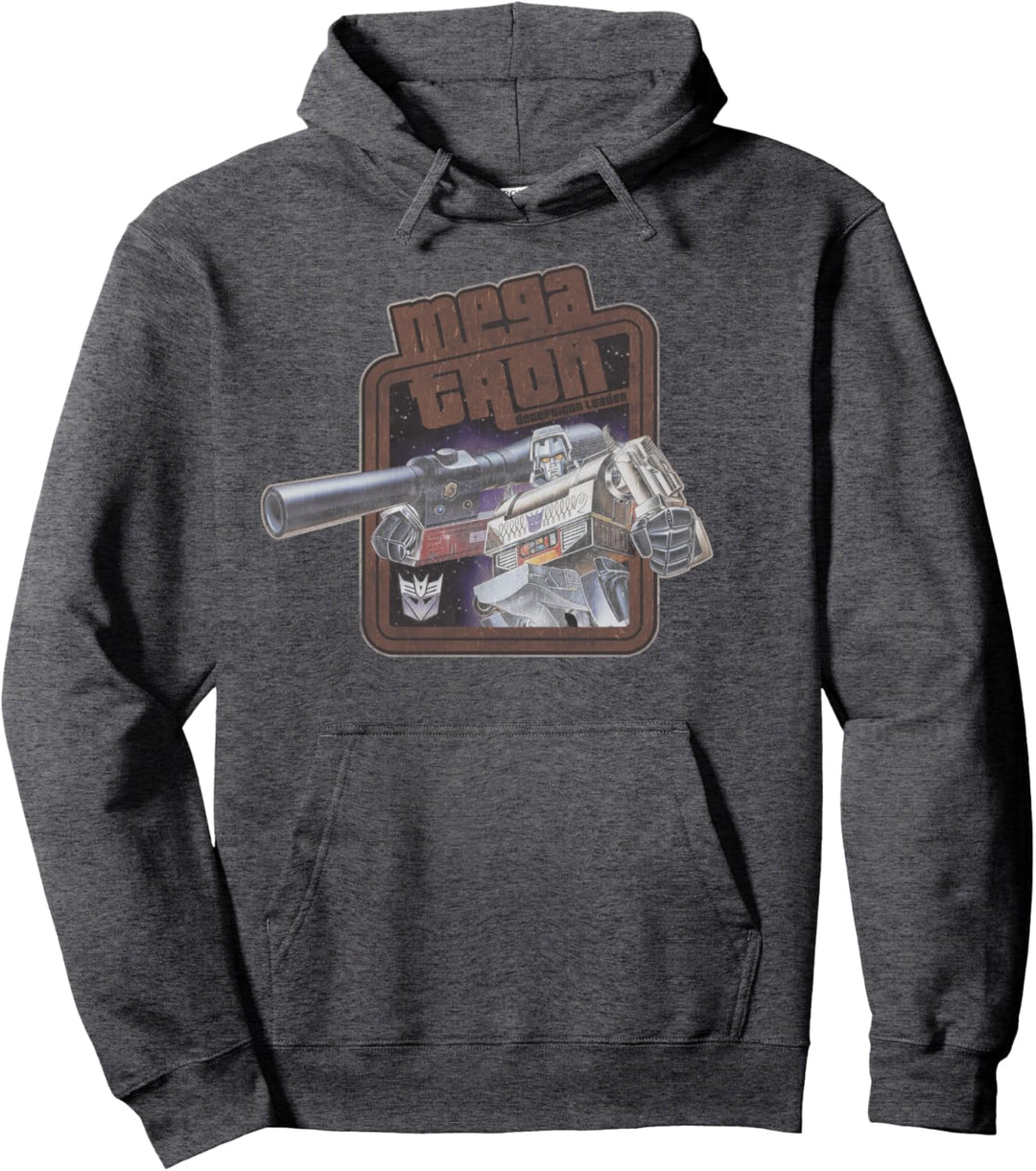 Transformers Megatron Decepticon Leader Retro Logo Pullover Hoodie