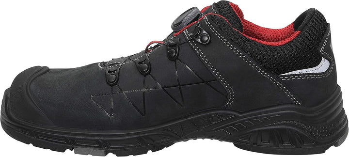 JORI Sicherheitsschuhe jo_MAX BOA Low S3, Damen und Herren, Leder/Textil, Kunststoffkappe (Leichter