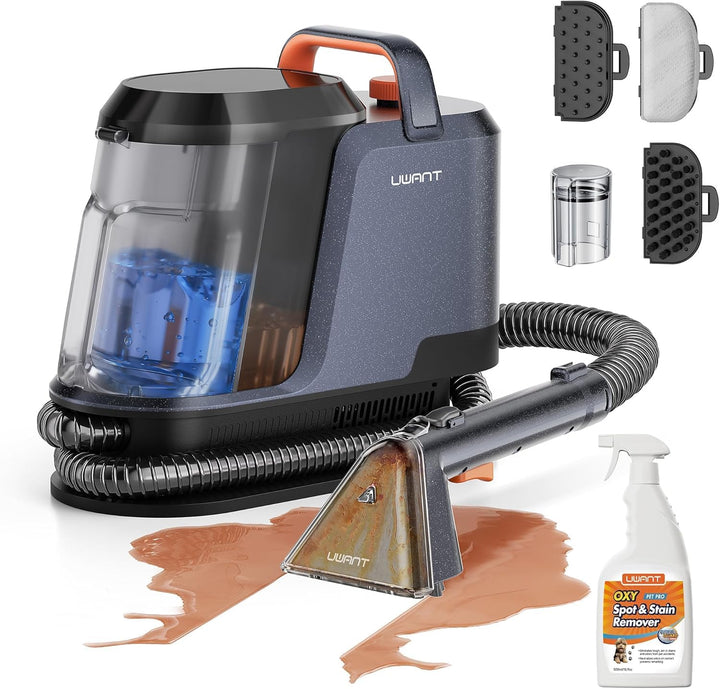 Uwant Y100PET Polsterreiniger Gerät Mit 22Kpa Teppichreiniger Waschsauger Geräuscharm Nasssauger Tep