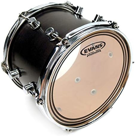 Evans EC2S Clear Rock Pack 25,4 cm, 30,5 cm, 40,6 cm, 35,6 cm HD Dry Snare Teig, Transparent