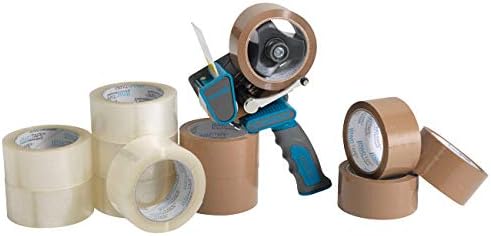 ENVO TAPE® 903030D Handabroller silent 50 mm - leises abrollen, Profi Abroller für Klebeband Paketba