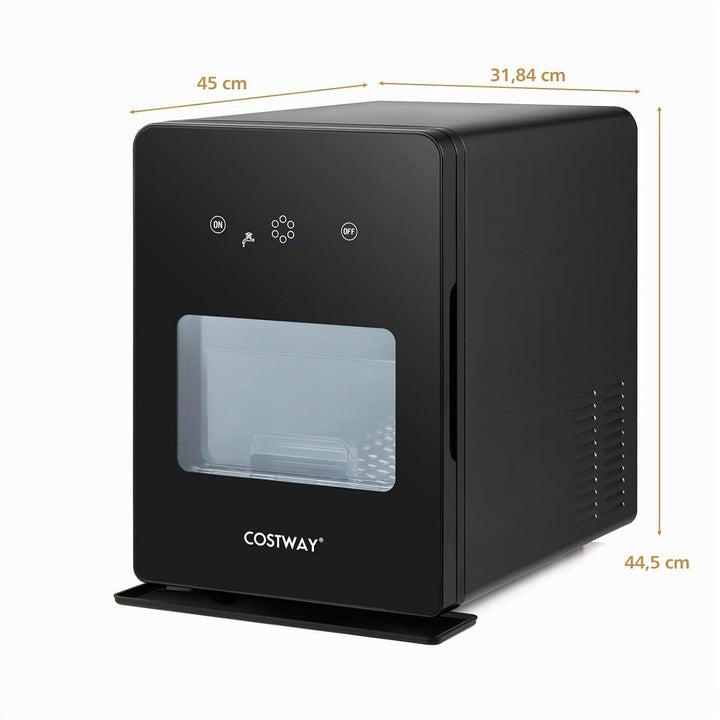 COSTWAY 5cm Eiswürfelmaschine für Eiskugeln, 150 Stück/Tag, 4 Kugeln/38-39 | Eiswürfelbereiter mit 1