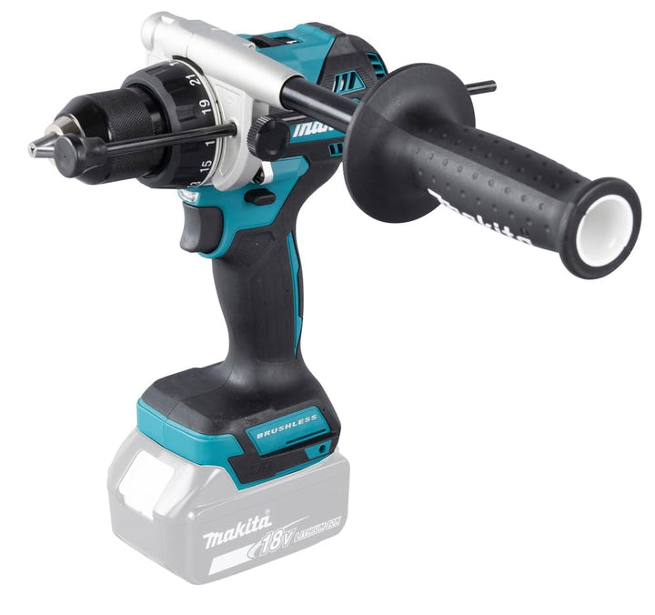 makita DHP486Z Schlagbohrschrauber 18V (ohne Akku, ohne Ladegerät), Schlagbohrschrauber