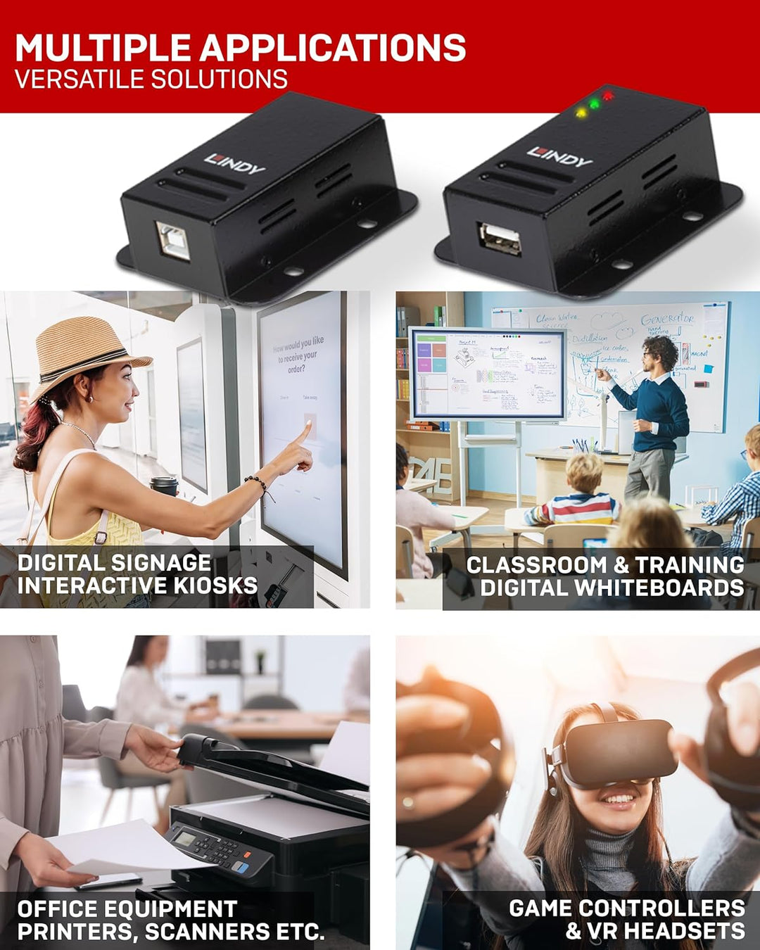 I/O Extender USB2 50M/42680 LINDY