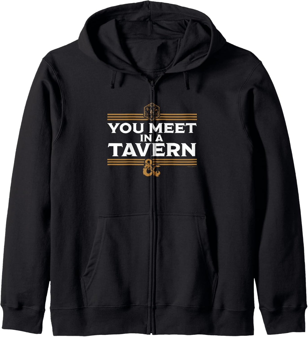 Dungeons &amp; Dragons You Meet In A Tavern Kapuzenjacke