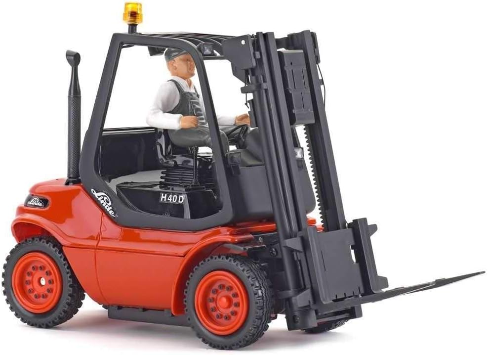 CARSON 500907093 - 1:14 Gabelstapler Linde 2.4G 100% RTR, Ferngesteuertes Fahrzeug, Nutzfahrzeug, Ma