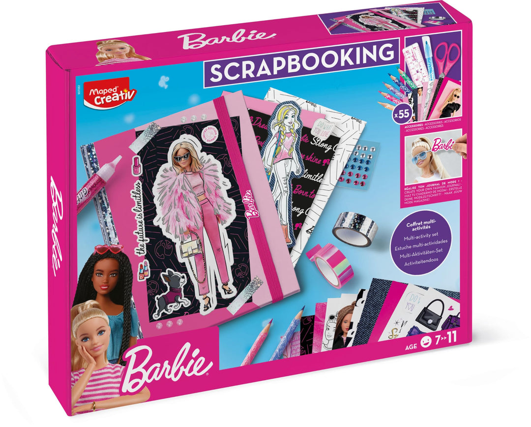 Maped CREATIV - Kreativ-Set SCRAPBOOKING - BARBIE