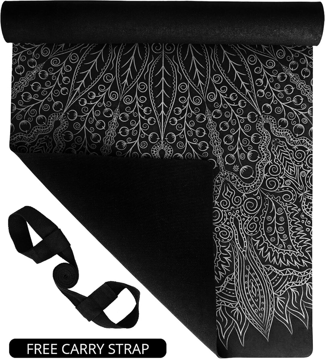 Plyopic All-In-One Yoga-Matte – Rutschfest auch bei Schweiss | Premium Matte mit Sweat-Grip Oberfläc