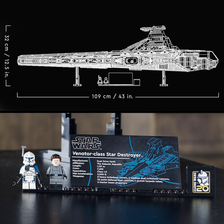 LEGO Star Wars UCS Venator-Class Republic Attack Cruiser (75367)