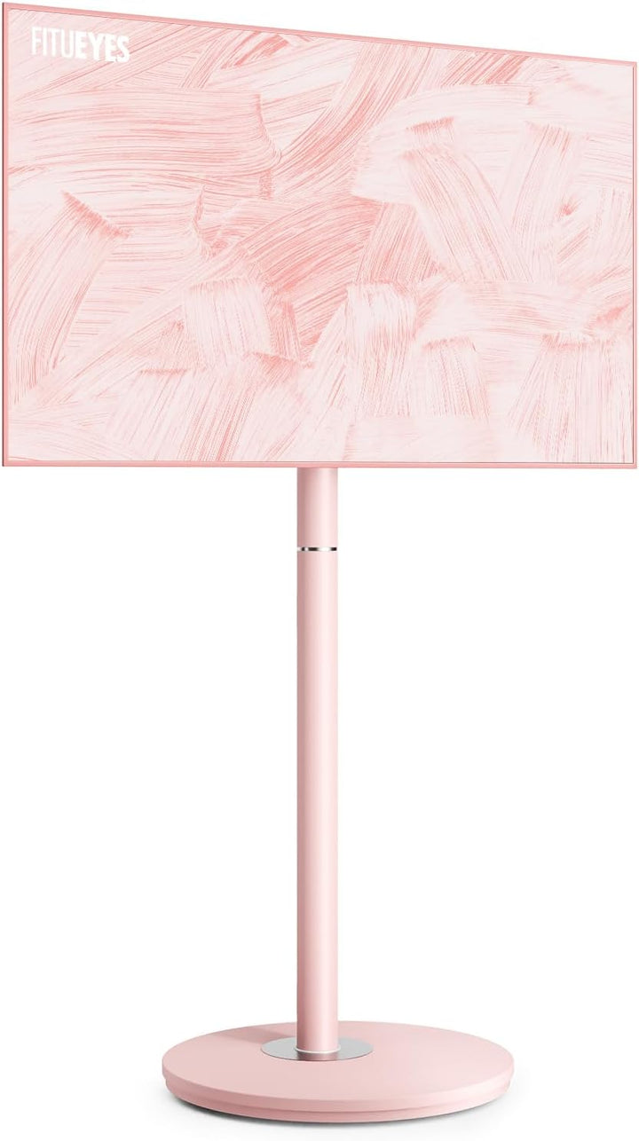 FITUEYES Design TV Ständer Rollbar für 32-65 Zoll Fernseher Mobiler TV Standfuss höhenverstellbar Mo