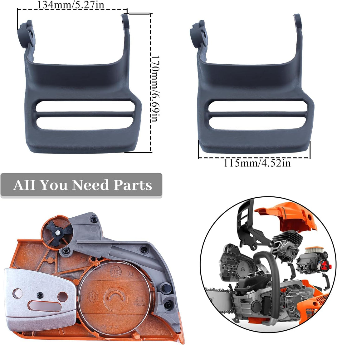 Kettenrad Kupplungsdeckel Bremshandschutz-Hebelsatz für Husqvarna 340 345 350 E/EPA-Accessoires 537