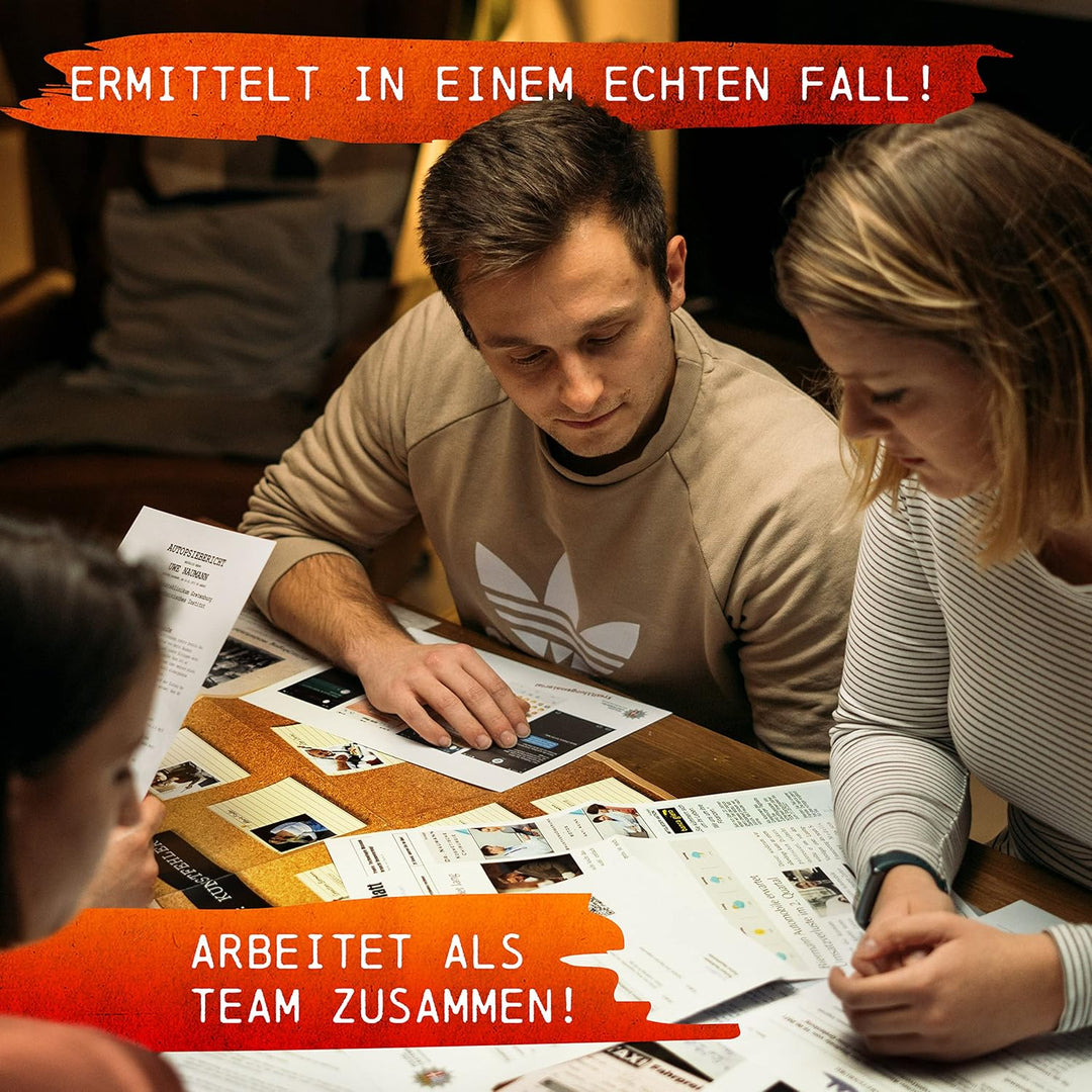 Krimispiel für Erwachsene - Tatort: Kunstfehler I Krimispiele für Zuhause für 1-6 Personen I Mordfal