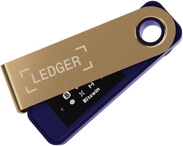 Ledger Nano S Plus-Hardware-Wallet (Ferrofuchsie) – zum Schutz von Kryptos, NFTs und Token (Nur für
