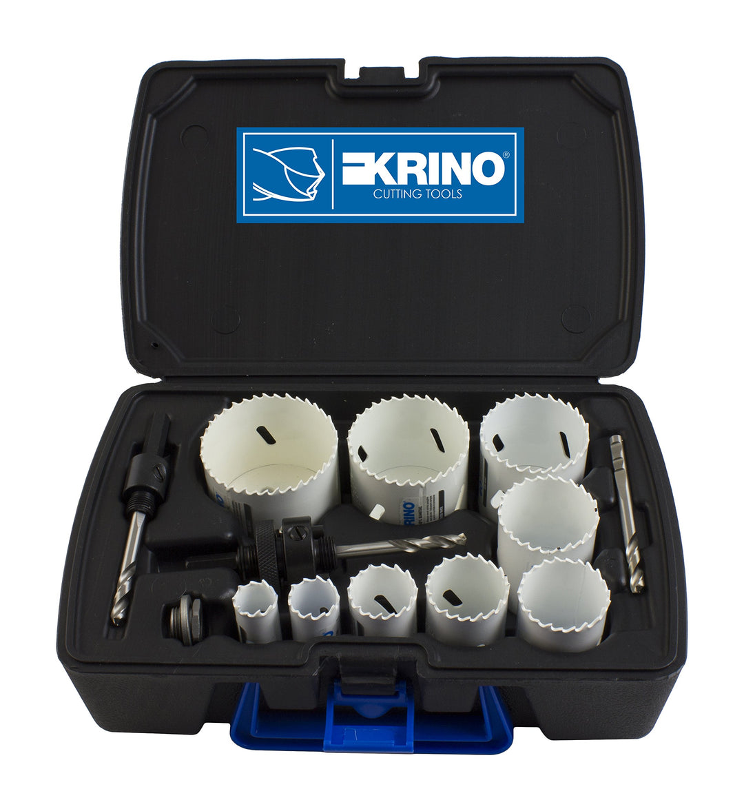 Krino 21013205 K Metall Lochsägen Cobalt, Set 13 Stück, Stahl