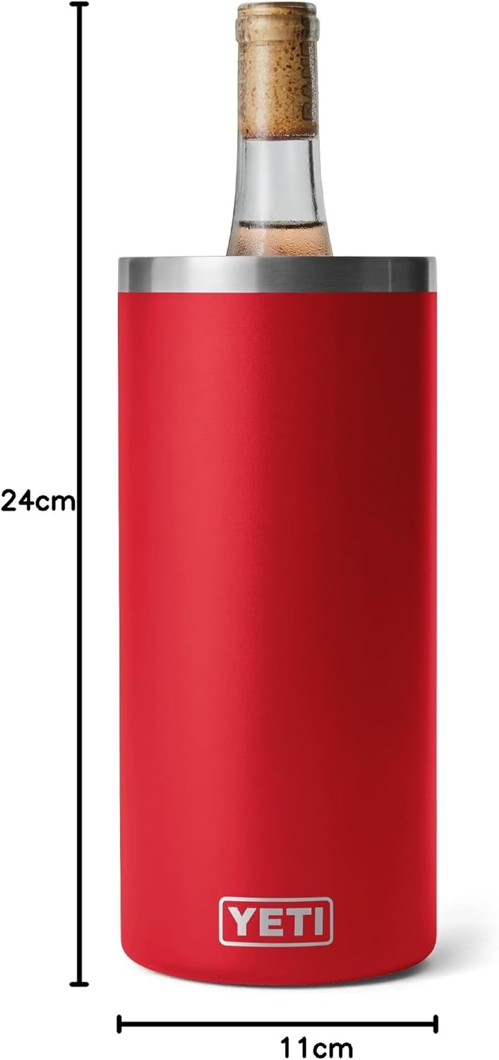 YETI Rambler Weinkühler, Rescue Red, Rescue Red