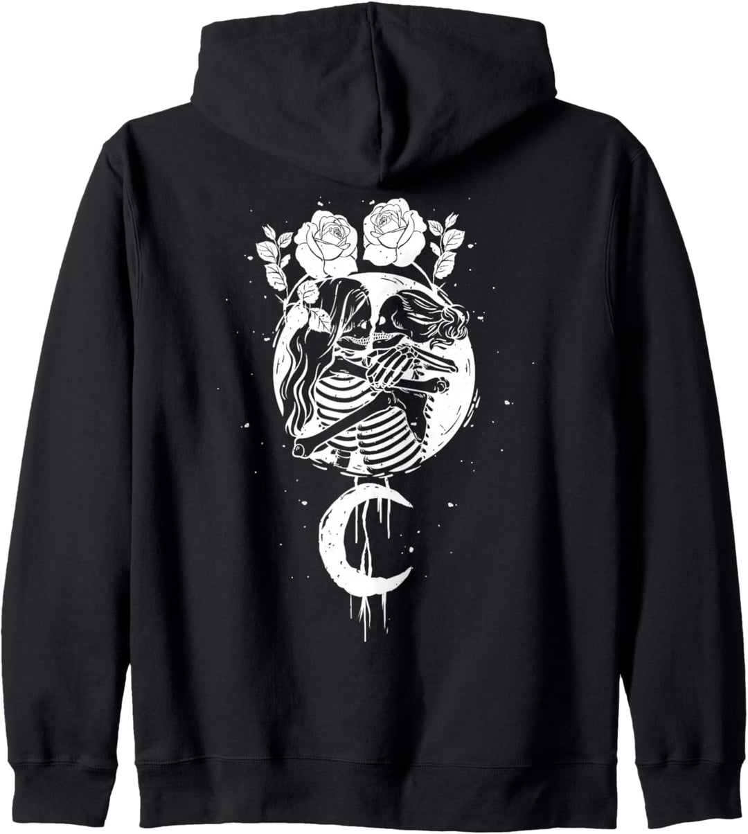 Okkult LGBTQ lesbischen pride Lesben Flagge LGBTQ Gothic Kapuzenjacke