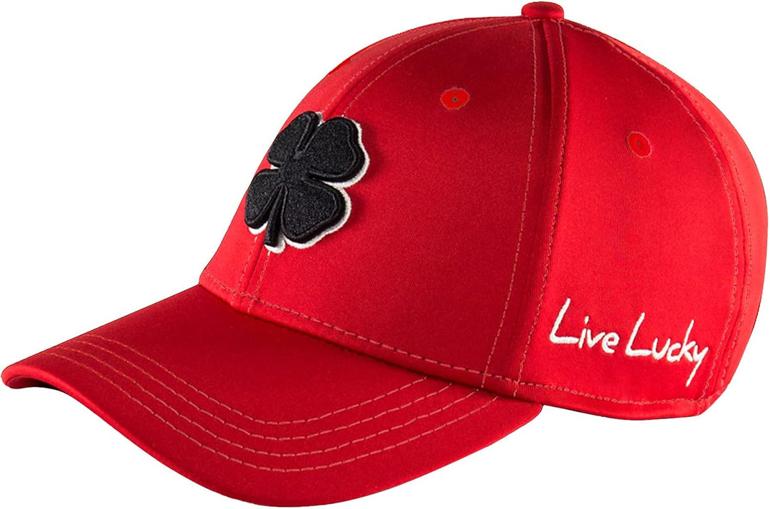 Schwarz Clover Herren Premium Fitted # 2 Gap – Schwarz mit Schwarz Clover 29 – Rot/Schwarz L, 29 – R