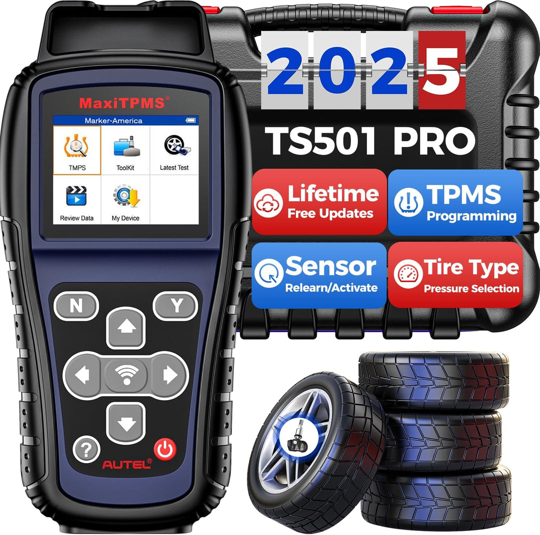 Autel MaxiTPMS TS501 2023 Neuestes TPMS-Neulerntool, Aktivierung Aller Markensensoren und Programmie