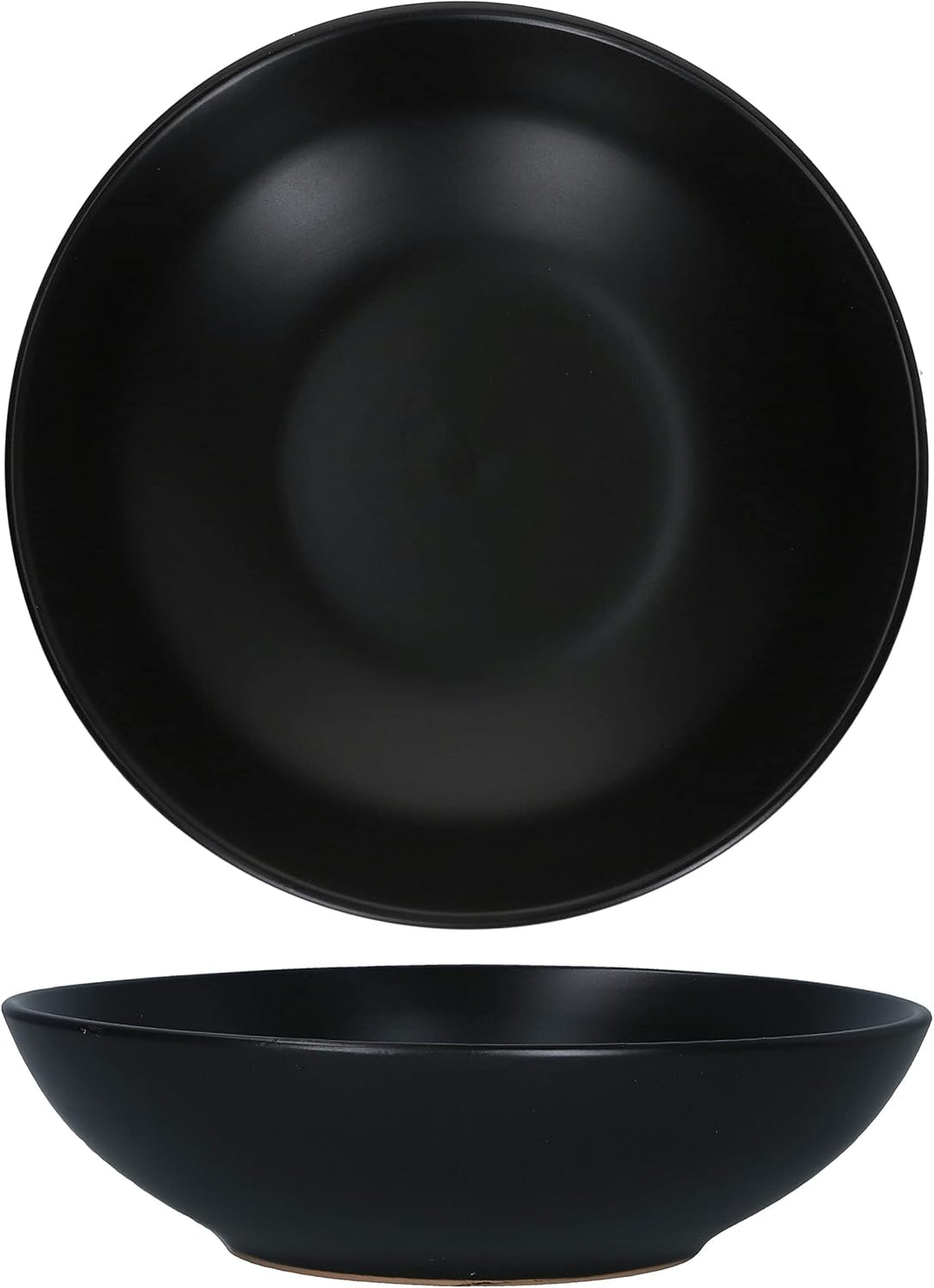 MamboCat Kattegat 6er Set Suppenteller tief I 500 ml I 6 Personen I Schwarz matt I Soup Bowl, Salat-