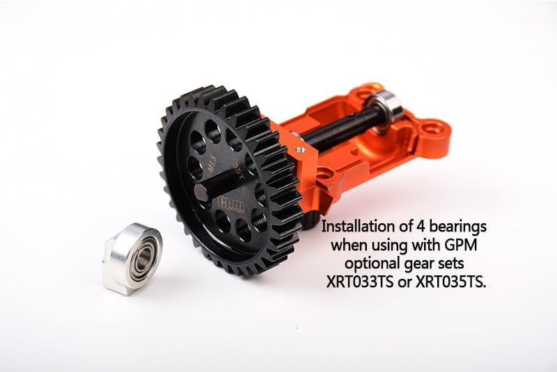 Aluminium 7075 Alloy Rear Lower Gear Cover for Traxxas 1:5 XRT 8S / X Maxx 6S / X Maxx 8S / X Maxx U