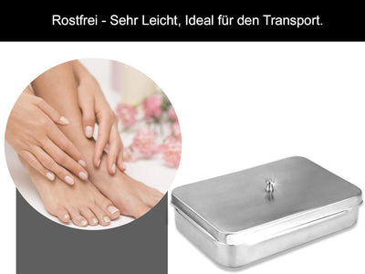 Beauty-Instrumentenschale Hygiene-Box mit Deckel