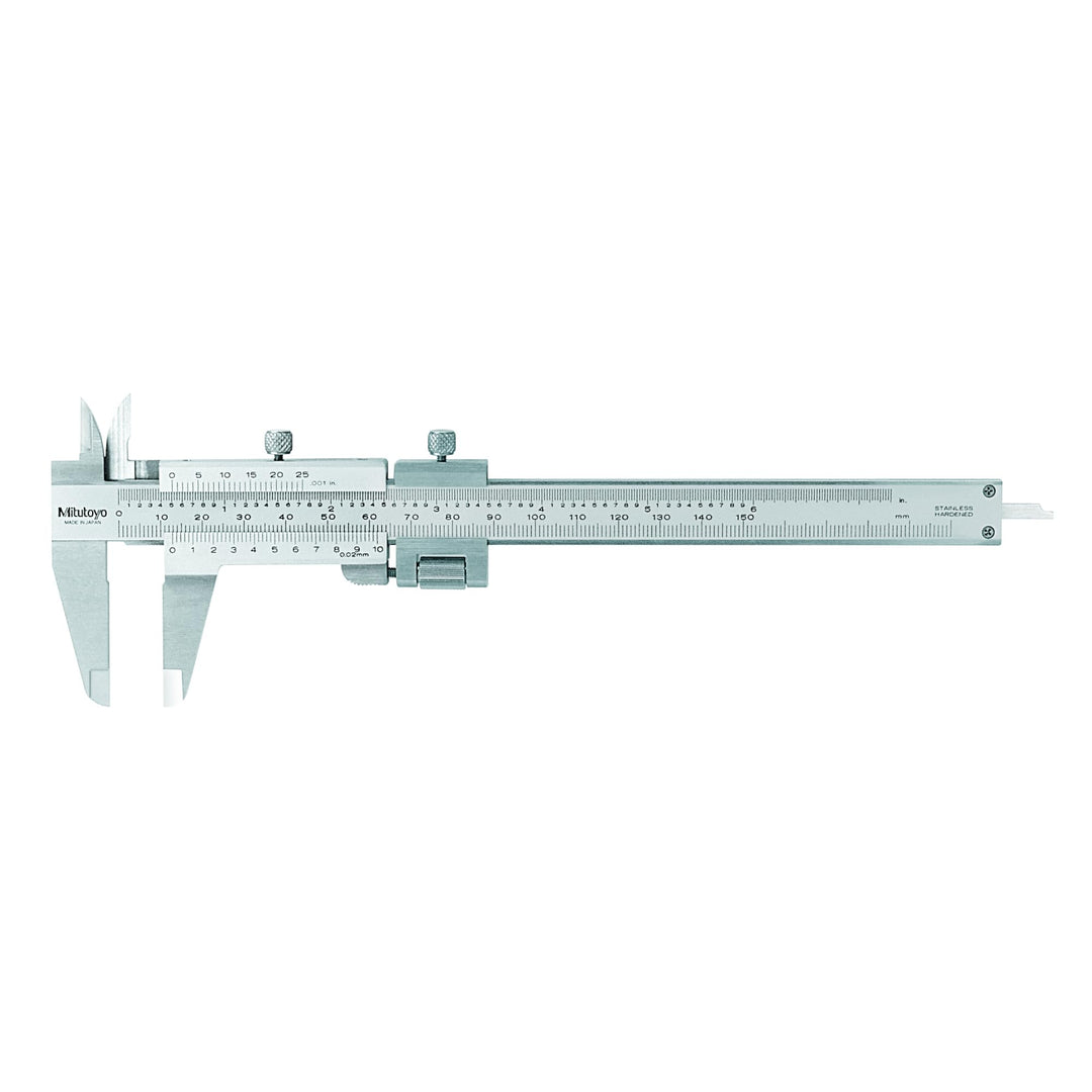 Mitutoyo 532-119 Messschieber mit Feineinstellung, 0-130 mm