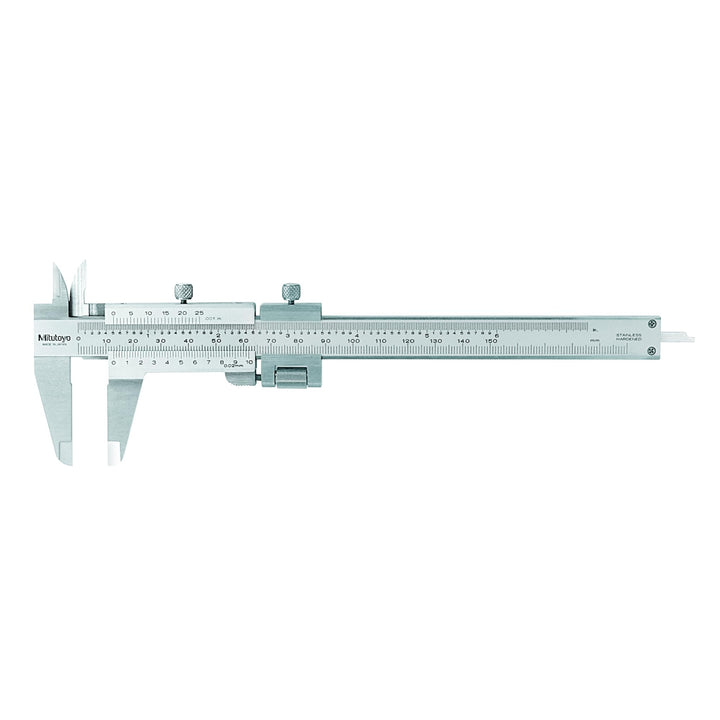 Mitutoyo 532-119 Messschieber mit Feineinstellung, 0-130 mm