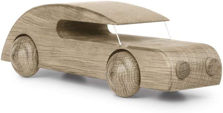 Kay Bojesen Sedan Gross Figuren 8.1 cm Holzfiguren Originaldesign, Holz 27.2 x 6.8 x cm, 27.2 x 6.8