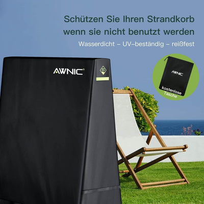 Awnic Tischtennisplatte Abdeckung Outdoor Pingpong Schutzhülle Tischtennis Abdeckhaube Reissfest Was
