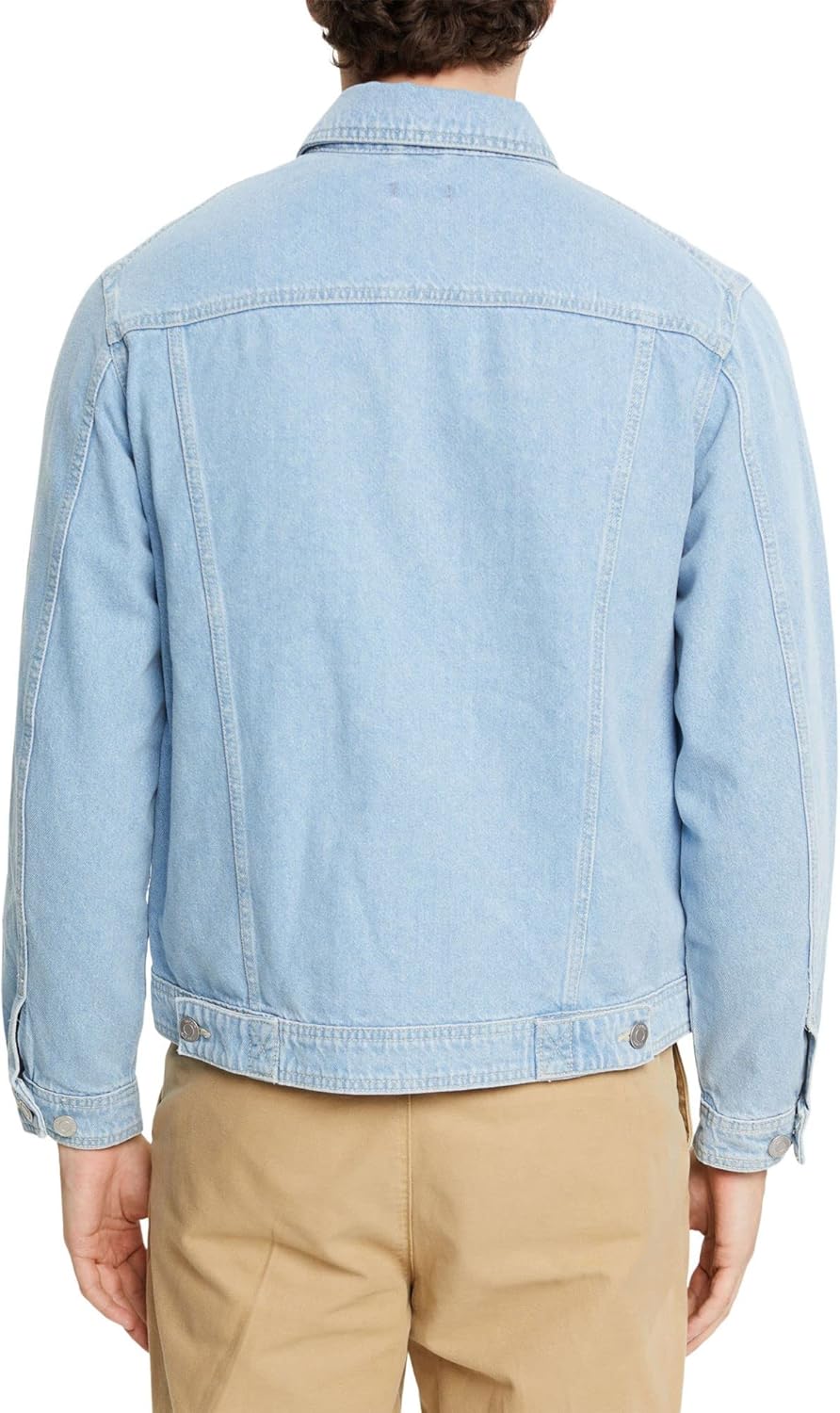 ESPRIT Herren Jacke XS 903/Blue Light Wash, XS 903/Blue Light Wash