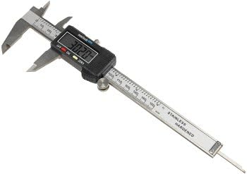 Digitale Präzisions Messschieber 150mm / 6 Zoll Messen von Abständen Durchmesser Tiefenmass Innenmas