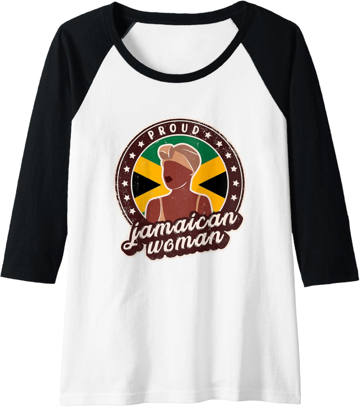Damen Jamaica Karibik Urlaub Rasta - Flagge Jamaika Raglan