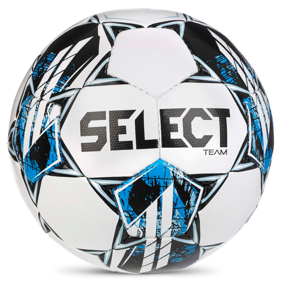 Select Team FIFA Basic V23 Ball Team WHT-BLK, Womens,Mens Footballs, White, 5 EU