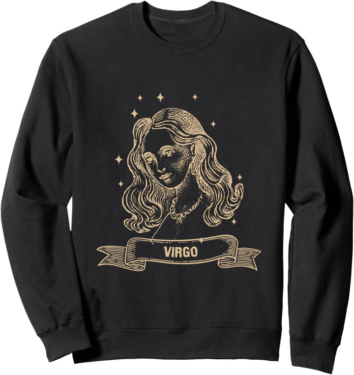 Jungfrau Sternzeichen-Geschenk Männer Frauen Kinder Sweatshirt