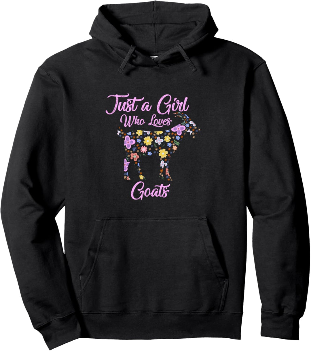 Nur Ein Mädchen, Das Ziegen Liebt Geschenk Ziegen Liebende Pullover Hoodie
