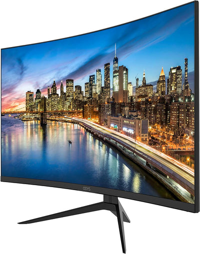 ODYS XP32 80cm (32") WQHD Curved Monitor (2.560x1.440 Pixel, 300 cd/m², 165Hz, 1ms Reaktionszeit, AM