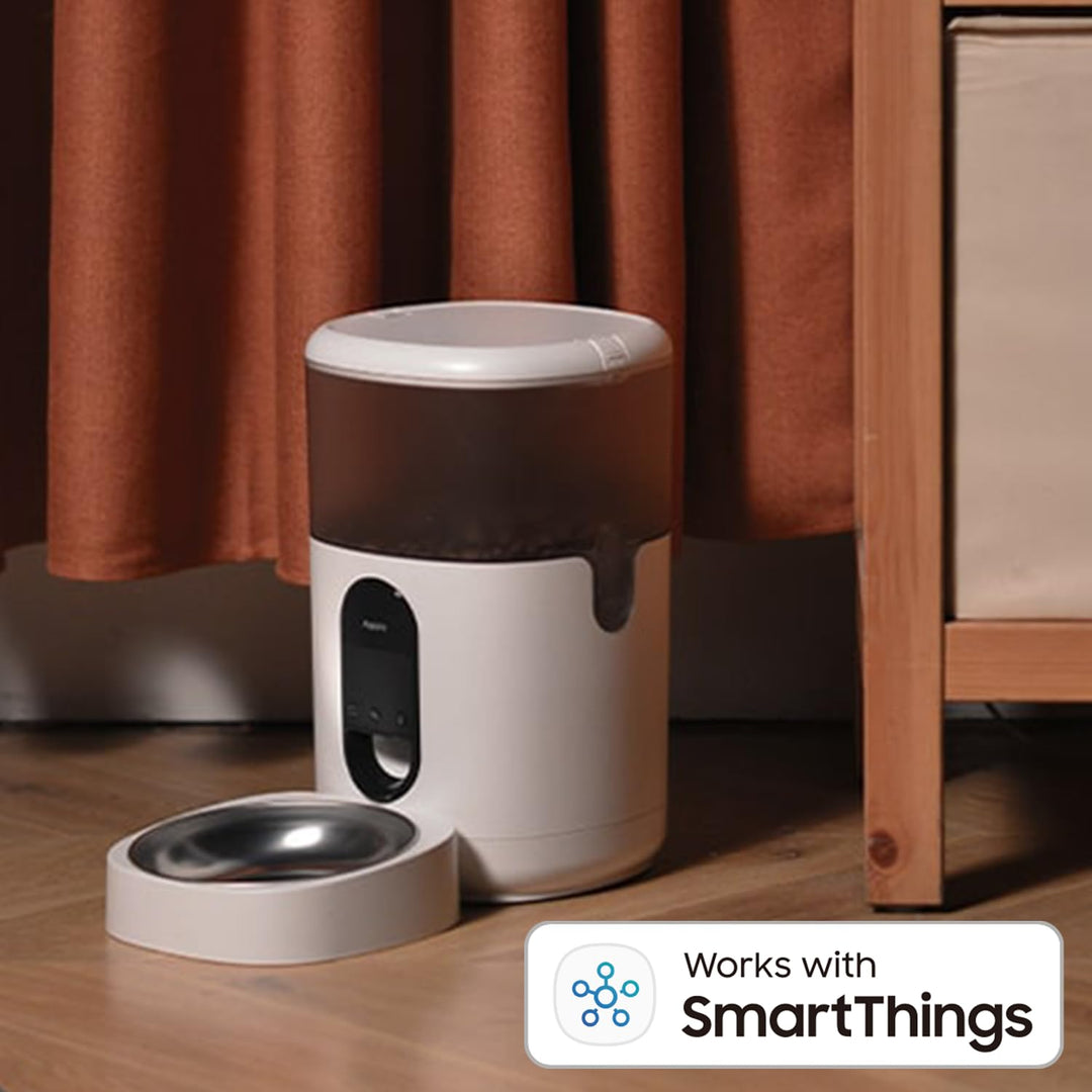 Aqara Smarter Futterautomat C1, ERFORDERT AQARA Zigbee 3.0 HUB, Futterautomat für Katzen und Hunde,