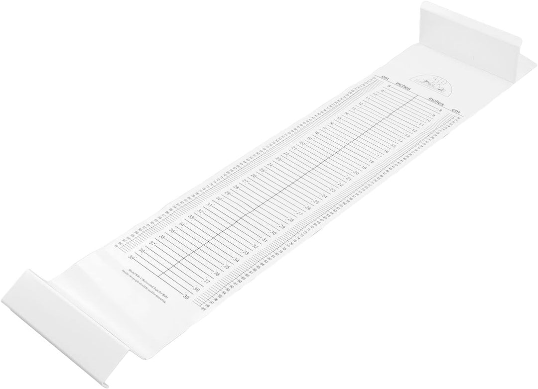 Baby-Höhenmessmatte, Baby-Höhenlineal, Säuglingsmessmatte, Neugeborenen-Wachstumstabelle, Waschbare,