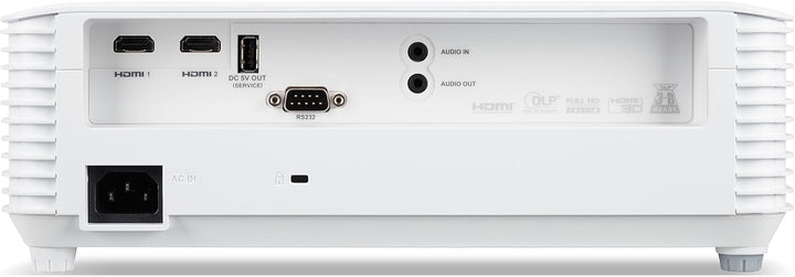 Acer X1528 DLP-Beamer - 1080p Full HD (1.920 x 1.080 Pixel), 5.200 ANSI Lumen, 10.000:1 Kontrast, 3D