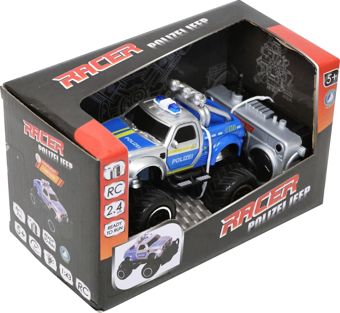 Vedes Racer R/C Polizei Jeep 2.4GHz