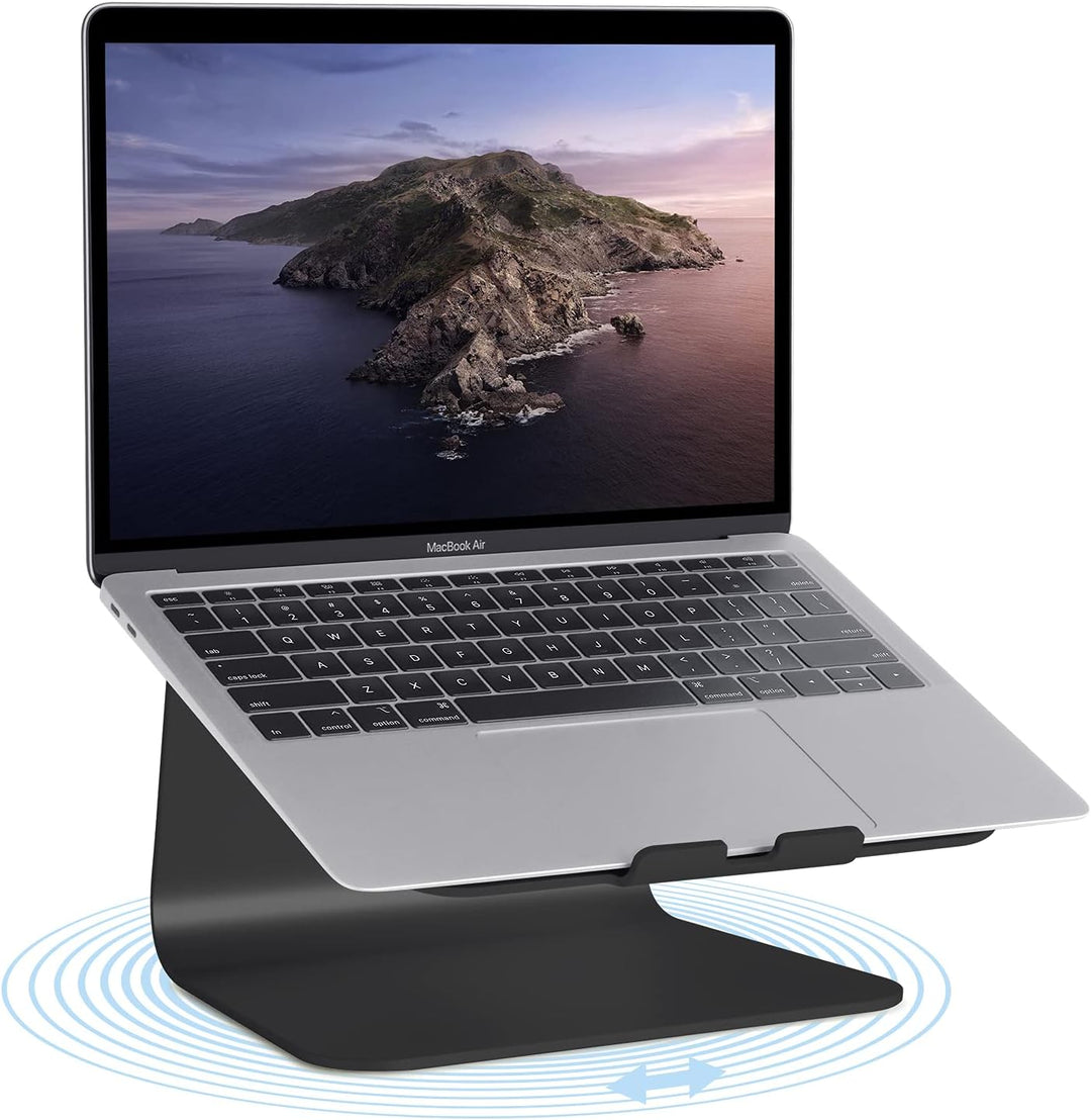 Rain Design mStand360 Ständer für MacBook - MacBook Pro - Laptopständer Schwarz mStand360 Schwarz, m